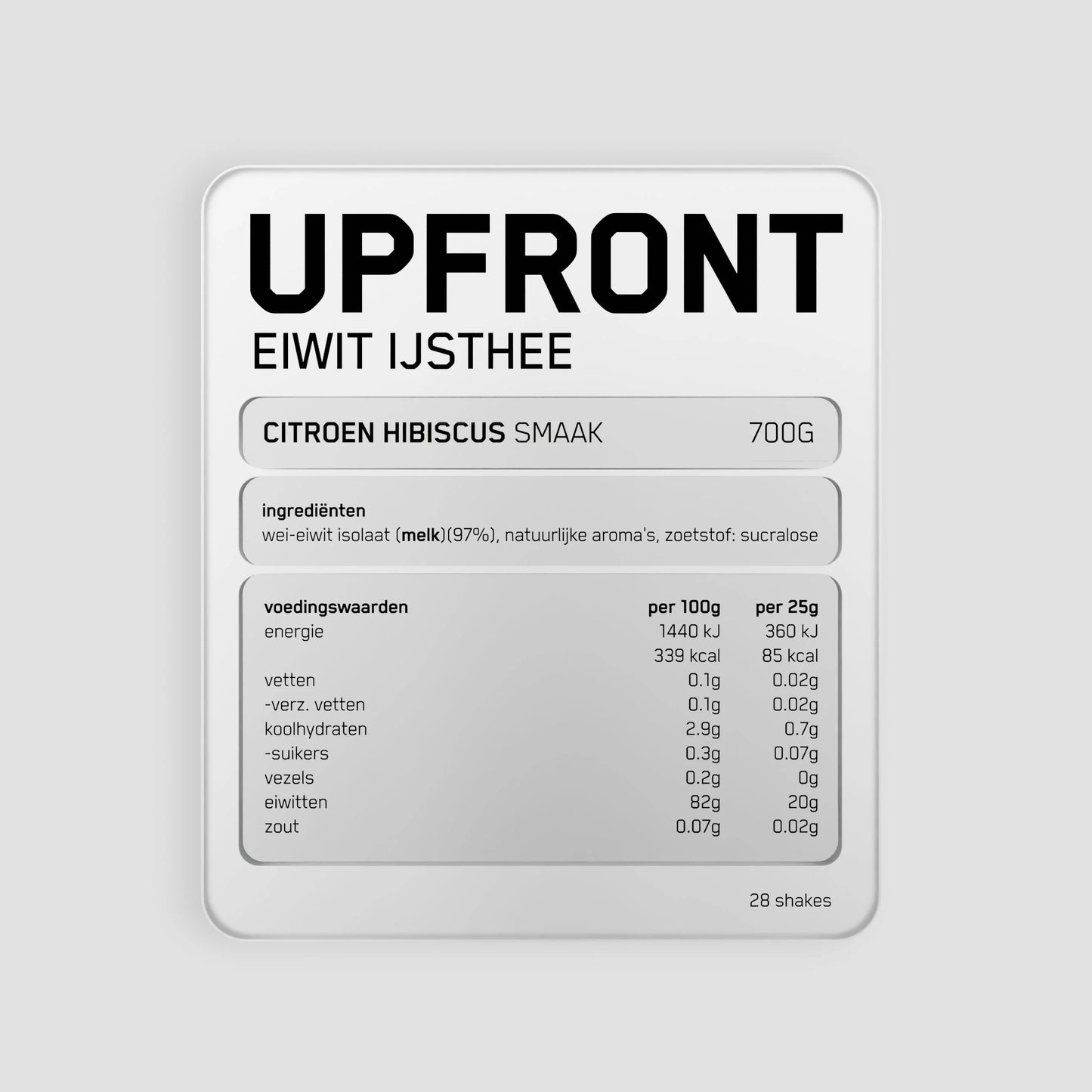 Clear Eiwit IJsthee