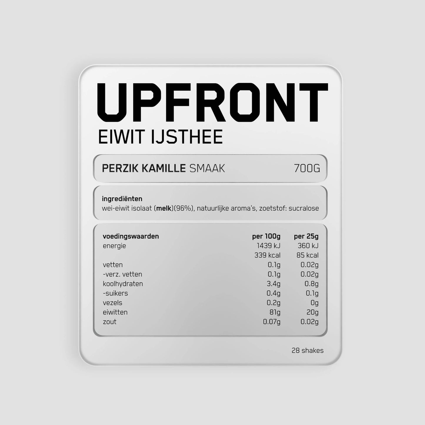 Clear Eiwit IJsthee