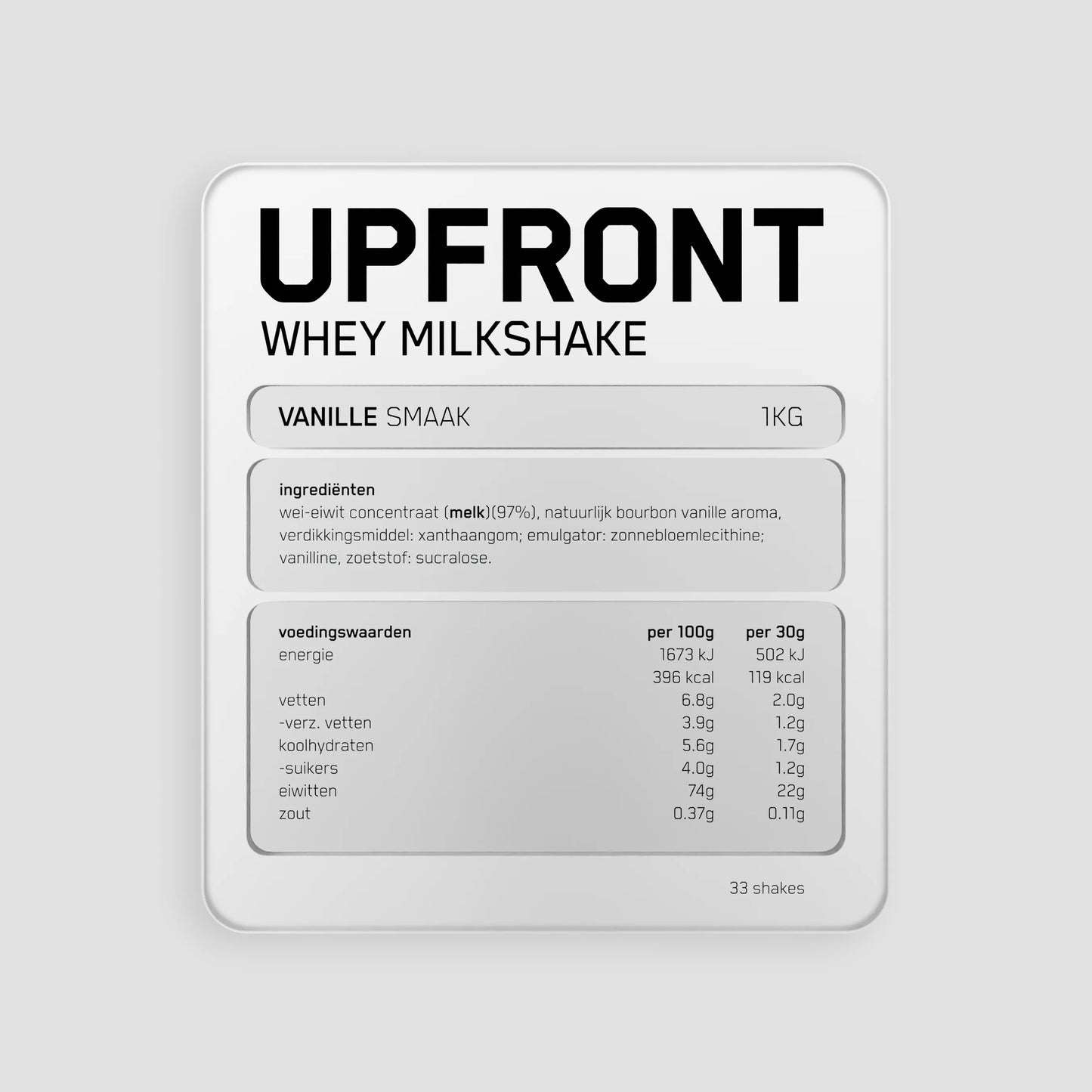 Whey Milkshake