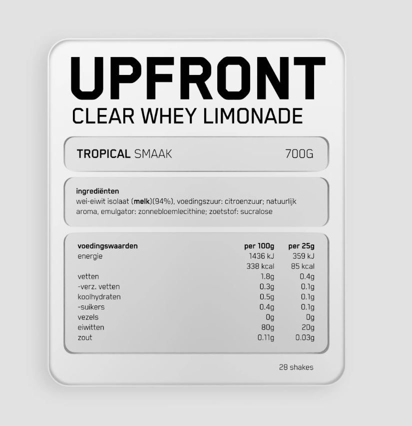 Clear Whey Limonade
